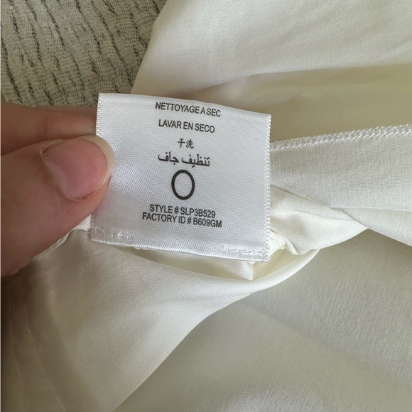 ⚪️🤍 WHITE BCBG MaxAzria origami pleated Layered Mini Skater Skirt Size 2 - Picture 6 of 16